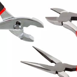 Stalwart 6-Piece Utility Plier Set with Storage Pouch thumbnail 4