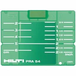 Hilti PM 40-MG Multi-Line Green Laser Level Kit with Battery, Charger, and Target Plate thumbnail 6