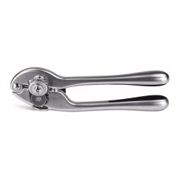 Home Basics Handheld Can Opener - High Carbon Stainless Steel & Zinc with Ergonomic TPR Grip thumbnail 3