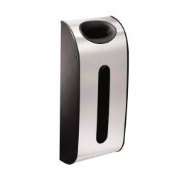 simplehuman Wall Mount Grocery Bag Holder, Brushed Stainless Steel thumbnail 1