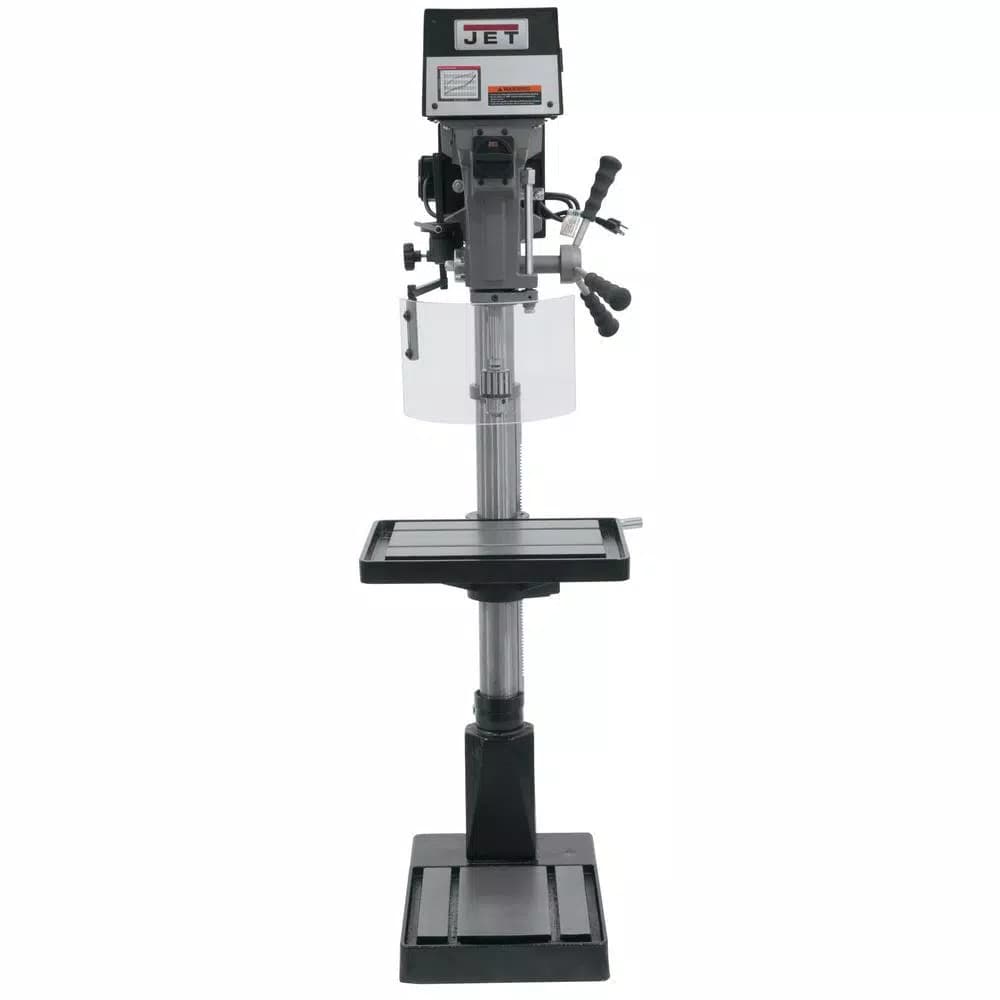 JET 1 HP 15 in. Floor Standing Drill Press, 6-Speed, 115/230V, J-A3816