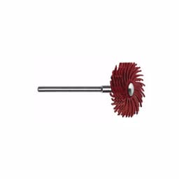 Dedeco Sunburst 7/8 in. 4-Ply Radial Discs, 220-Grit Rotary Cleaning and Polishing Tool (6-Pack) thumbnail 1