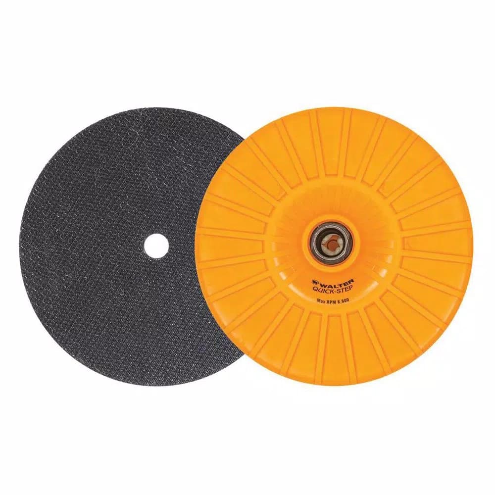 WALTER SURFACE TECHNOLOGIES Quick-Step 5 in. Finishing Interface Pad for Sanding and Polishing
