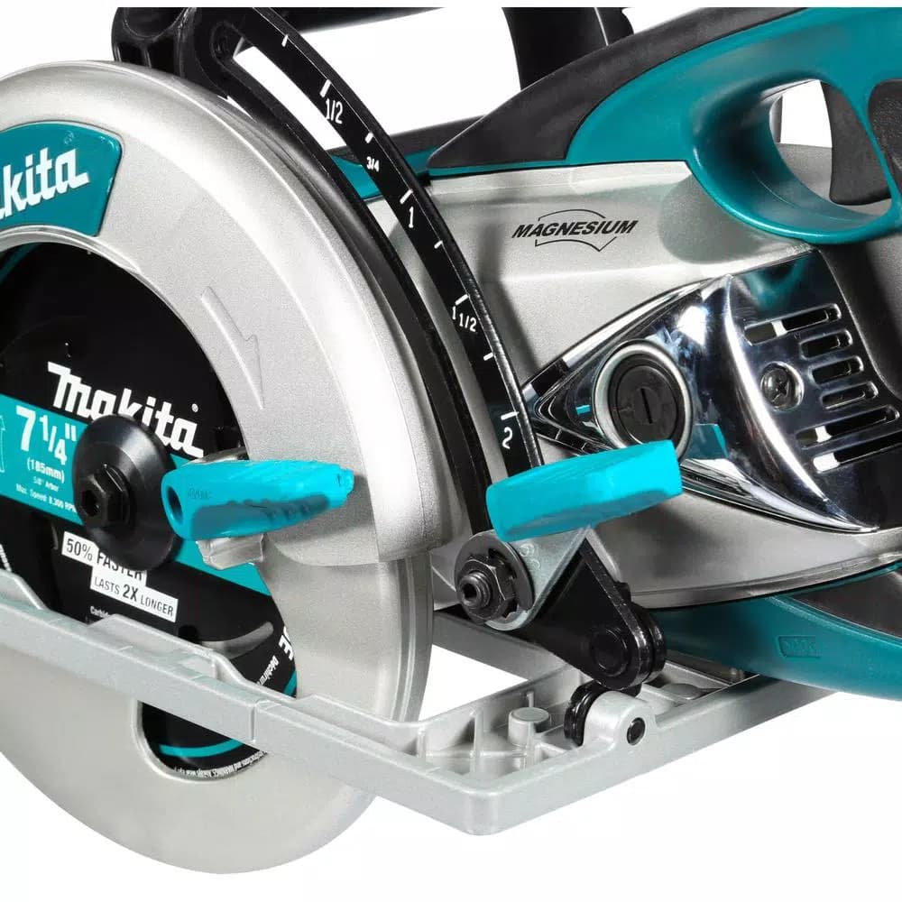 Makita 15 Amp 7-1/4 in. Corded Magnesium Hypoid Circular Saw with 24T Carbide Blade