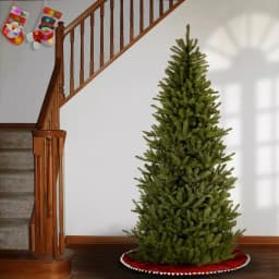 National Tree Company 7.5 ft. Natural Fraser Slim Fir Artificial Christmas Tree thumbnail 2