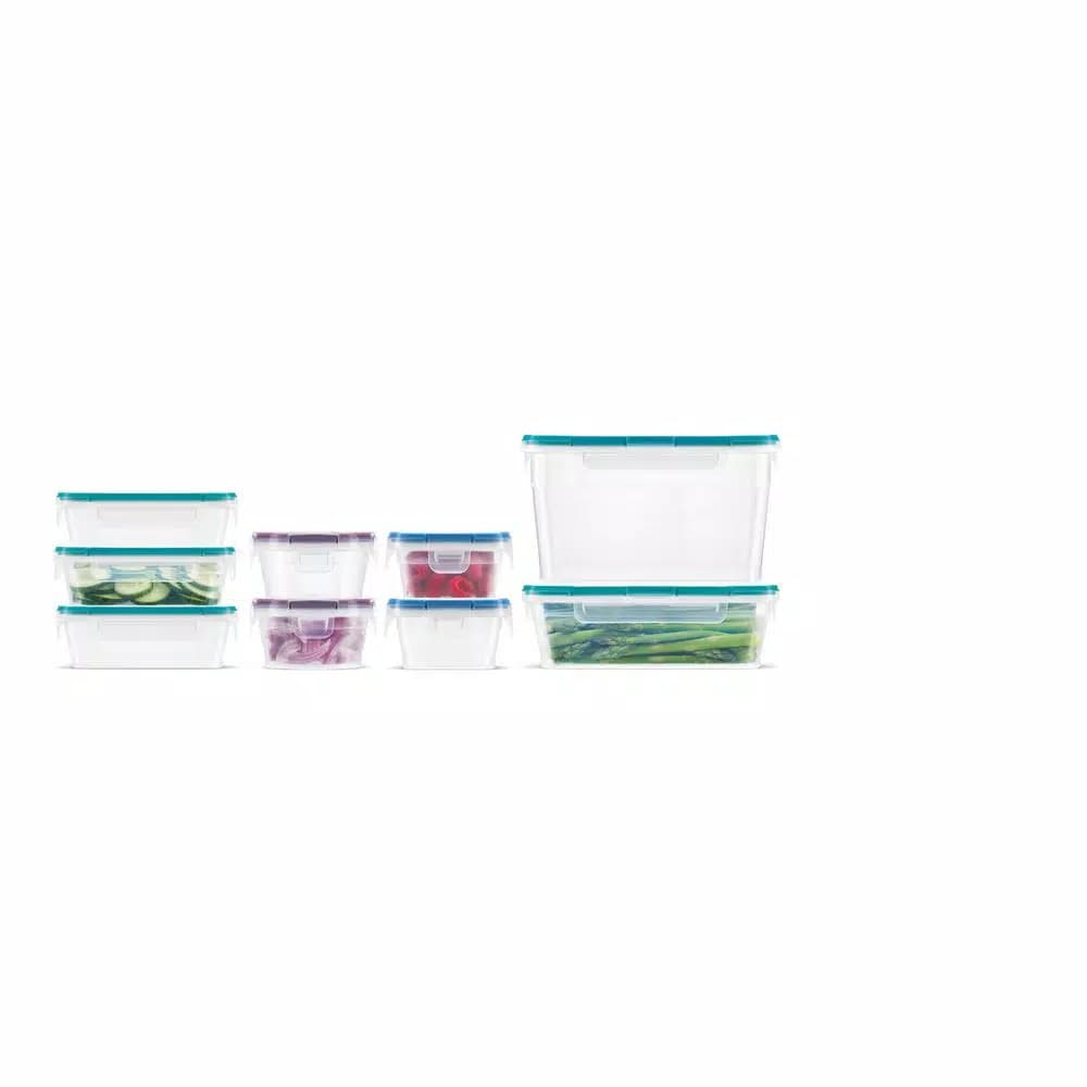 Snapware 18-Piece Plastic Food Storage Container Set with Write + Erase Lids