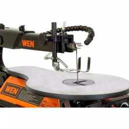 WEN 16 in. Variable Speed 2-Direction Scroll Saw, 1.2 Amp, Cast Iron Base thumbnail 5