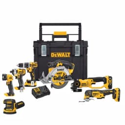 DEWALT 20V MAX Cordless 7-Tool Combo Kit with ToughSystem Case, (1) 4.0 Ah & (2) 2.0 Ah Batteries thumbnail 1