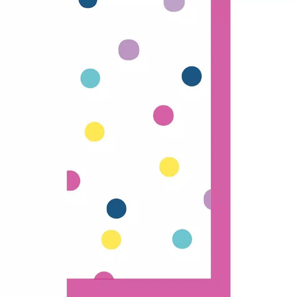 Sugar Plum Party SugarPlum Confetti Paper Guest Towels, Assorted Colors, 32 Count