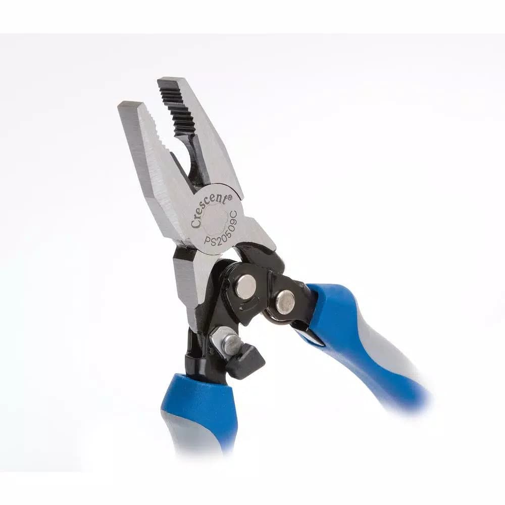 Crescent Pro-Series 9 in. Linesman's Compound Action Dual Material Pliers