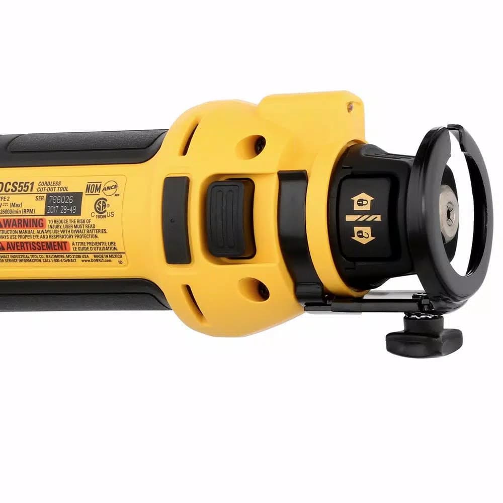 DEWALT 20V MAX Cordless Drywall Cut-Out Tool (Tool-Only) DCS551B