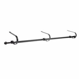 Haute Decor MantleClip Stocking Rod Matte Black Stocking Holder Set (4-Pack) thumbnail 1
