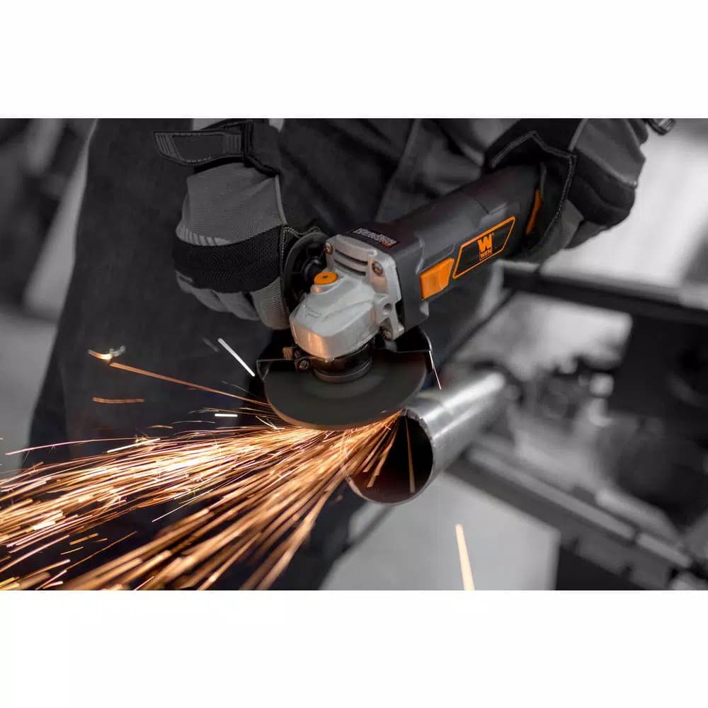 WEN 4.5-in. 7 Amp Corded Angle Grinder with 11,000 RPM