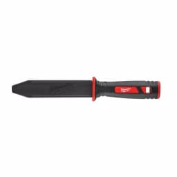Milwaukee 11 in. Stainless Steel Partially Serrated Duct Knife with Sheath thumbnail 4