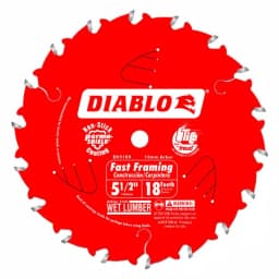 Diablo 5-1/2 in. 18-Teeth Framing Saw Blade thumbnail 1
