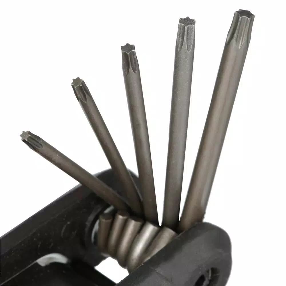 Husky 3-Piece Folding Hex and Torx Key Set, SAE, Metric, and Torx