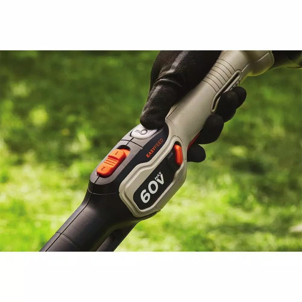 BLACK+DECKER 60V MAX 13 in. Cordless 2-in-1 String Trimmer and Lawn Edger with 1.5 Ah Battery and Charger