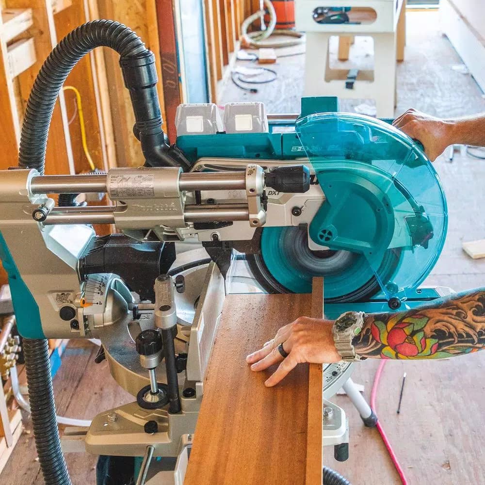 Makita 12 in. Brushless Cordless Dual-Bevel Sliding Compound Miter Saw with Laser (XSL07Z) - Tool Only