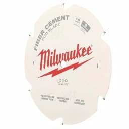Milwaukee 10 in. 6-Tooth PCD Tipped Fiber Cement Circular Saw Blade thumbnail 3