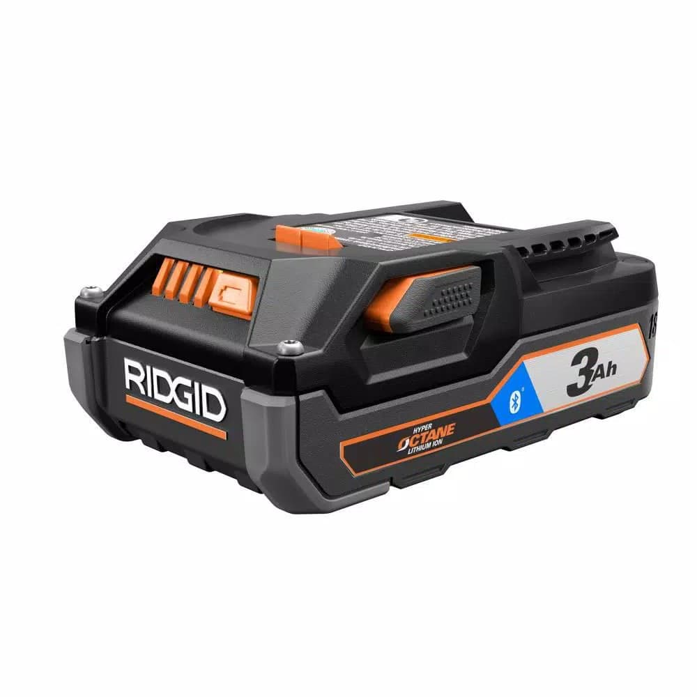 RIDGID 18V OCTANE Bluetooth 3.0 Ah Lithium-Ion Battery 2-Pack