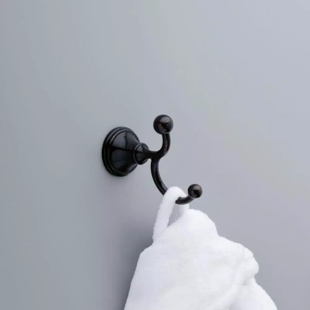 Delta Crestfield 3-Piece Towel Hook Set, Venetian Bronze