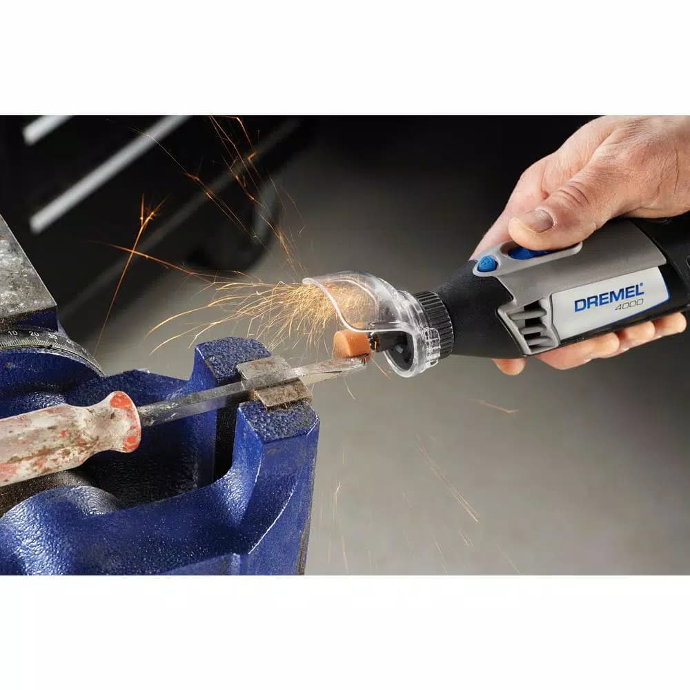 Dremel A550 Rotary Tool Shield Attachment Kit with 4 Accessories