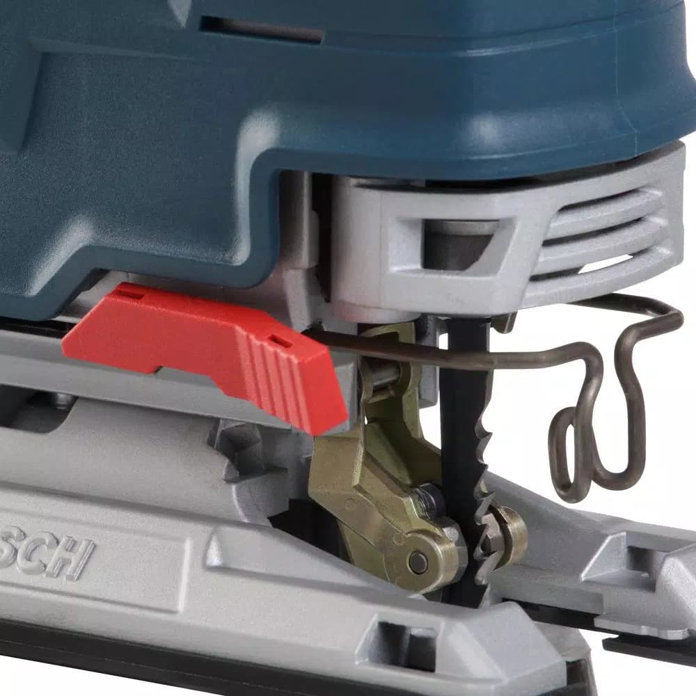Bosch JS572EBK 7.2 Amp Corded Variable Speed Barrel-Grip Jigsaw Kit with Case and Assorted Blades
