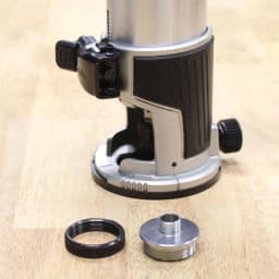 Makita 1-1/4 HP 6.5 Amp Compact Corded Router Kit with Plunge Base and Variable Speed thumbnail 2