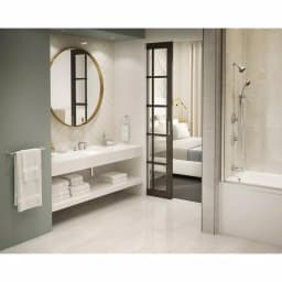 Symmons Identity Wall-Mounted Towel Ring, Satin Nickel thumbnail 3