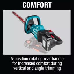 Makita 18V LXT Brushless Cordless 30 in. Hedge Trimmer Kit with (2) 5.0 Ah Batteries and Charger thumbnail 7