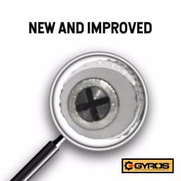 Gyros Mini Keyless Adaptor Chuck, 1/8 in. Shank, 0 to 0.039 in. Capacity for Drill Bits #60-#80 thumbnail 3