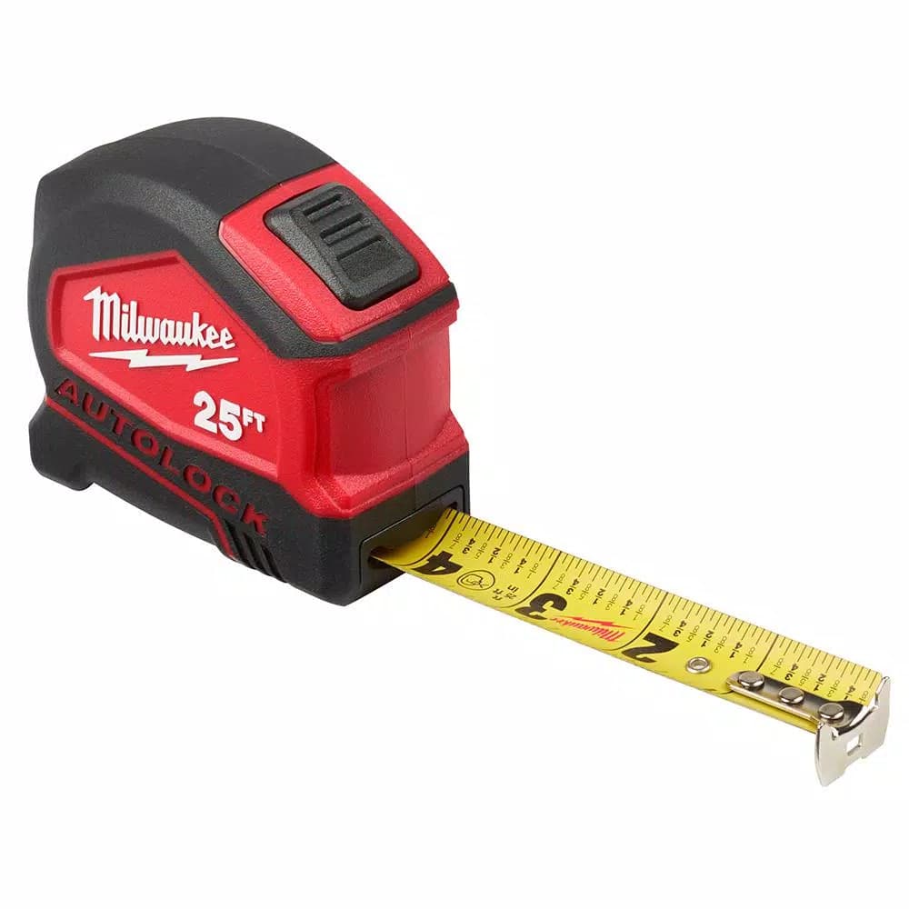 Milwaukee Compact Auto Lock Tape Measure 2-Pack (25 ft. and 16 ft.)