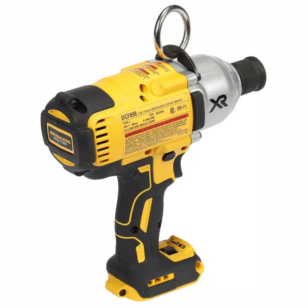 DEWALT 20V MAX XR Brushless 7/16 in. High Torque Impact Wrench with Quick Release Chuck (Tool-Only)