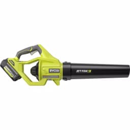 RYOBI 40V MAX Cordless Jet Fan Leaf Blower Kit, 500 CFM, 110 MPH, with 4 Ah Battery and Charger thumbnail 6