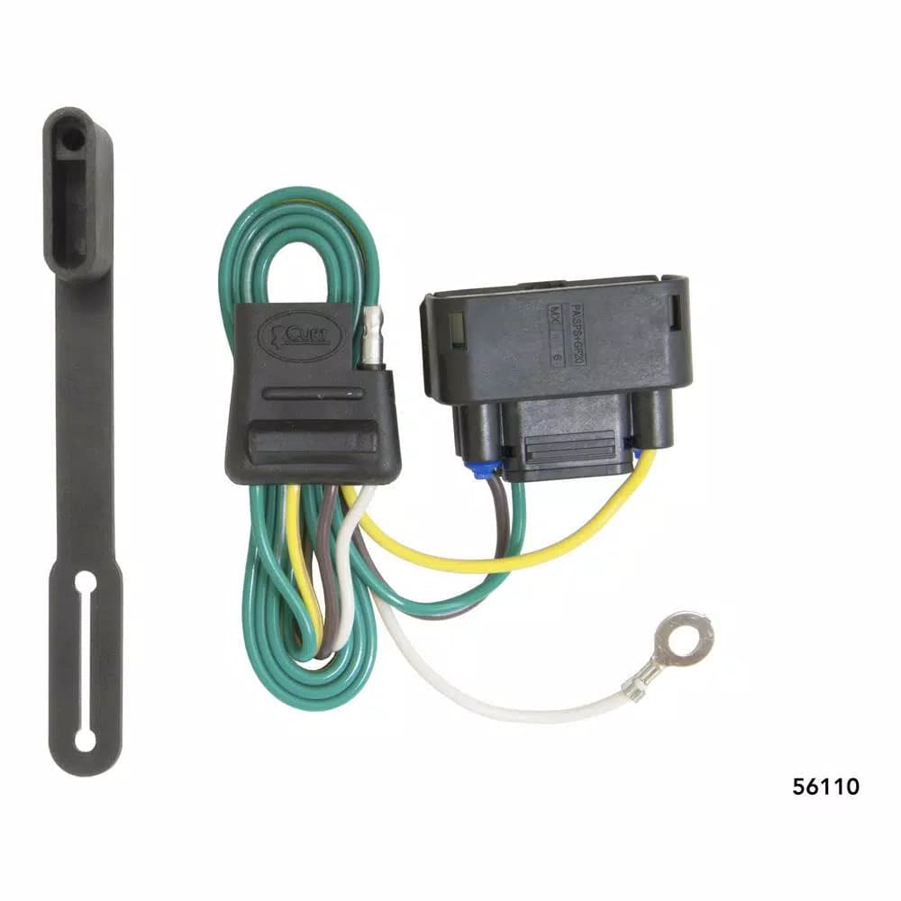 CURT Custom 4-Way Flat Trailer Wiring Harness for Select Ford F-150