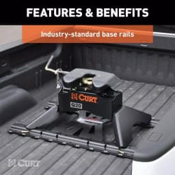 CURT X5 Gooseneck-to-5th-Wheel Adapter Plate for Double Lock EZr thumbnail 4