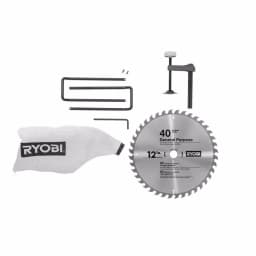 RYOBI 12 in. Sliding Compound Miter Saw with LED and 15 Amp Motor thumbnail 5