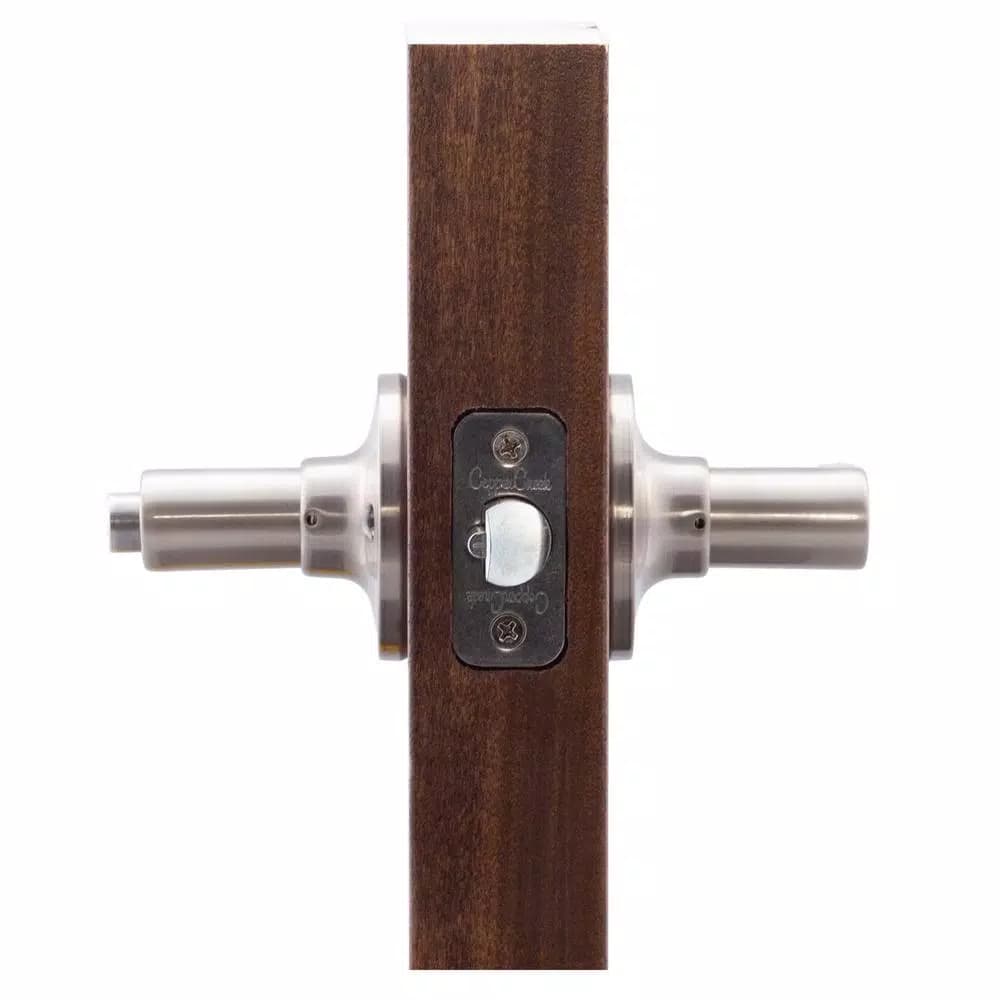 Copper Creek Daley Satin Stainless Keyed Entry Door Lever