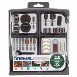 Dremel 110-Piece All-Purpose Rotary Accessory Kit with Reusable Storage Case thumbnail 1