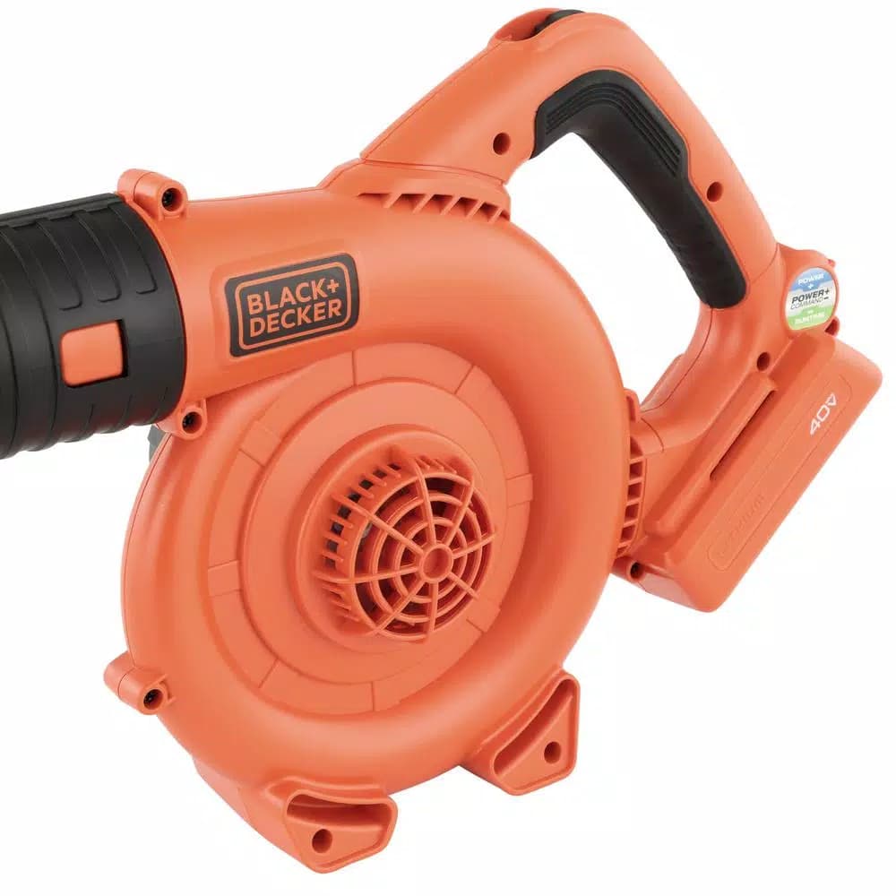 BLACK+DECKER 40V MAX Cordless Handheld Leaf Sweeper, 120 MPH, 90 CFM (Tool Only)