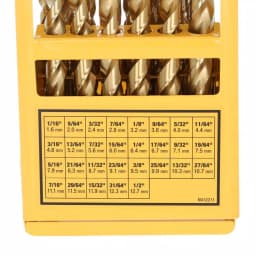DEWALT 29-Piece Titanium Pilot Point Twist Drill Bit Set thumbnail 6
