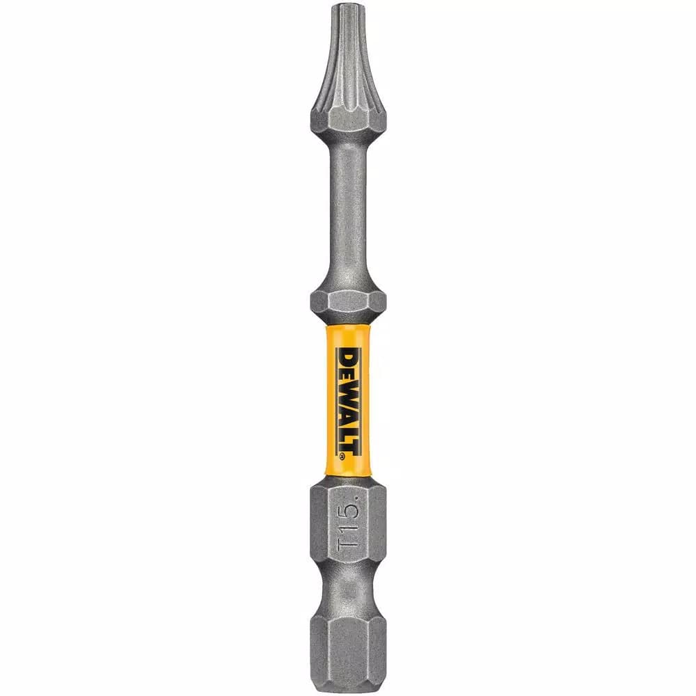 DEWALT MAX Impact Torx 15 Screwdriver Bits, 2-1/2 in., 2-Piece Set
