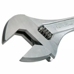 Klein Tools 24 in. Standard Capacity Adjustable Wrench, Forged Alloy Steel thumbnail 5