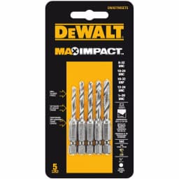 DEWALT MAX Impact SAE Drill Tap Set, 5-Piece thumbnail 1