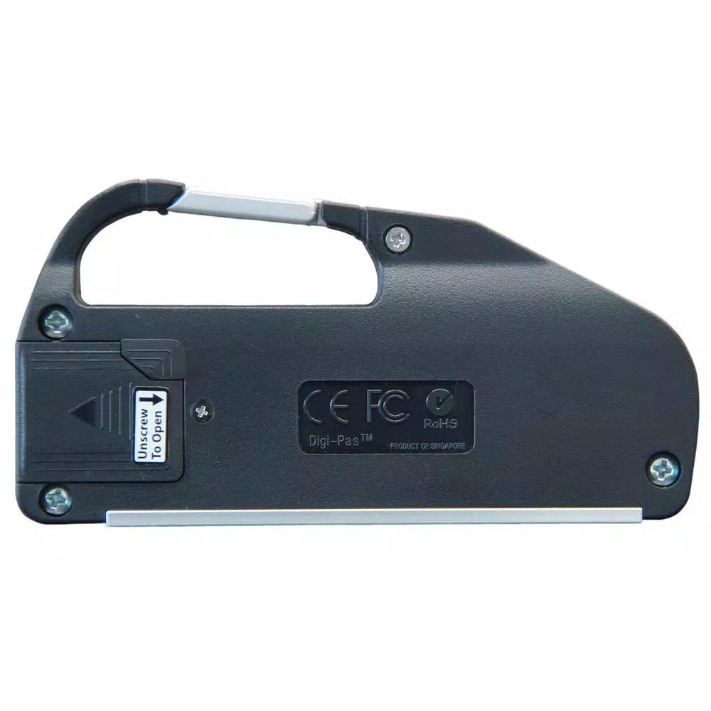 Digi-Pas DWL-80EPRO 4 in. Pocket Digital Level and Angle Gauge with Magnetic Base