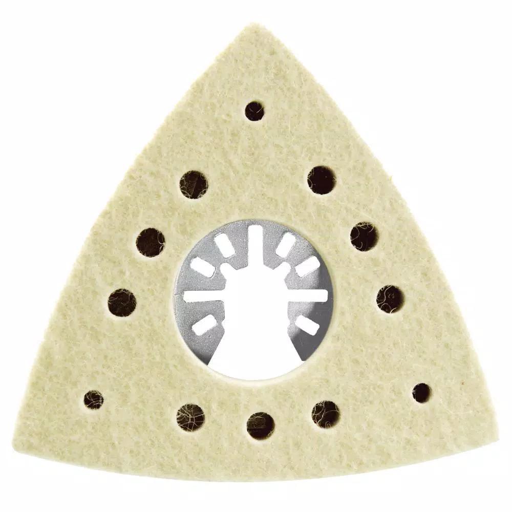 Rockwell RW8940 Felt Polishing Pad 2-Pack for Sonicrafter and Multi-Brand Oscillating Tools