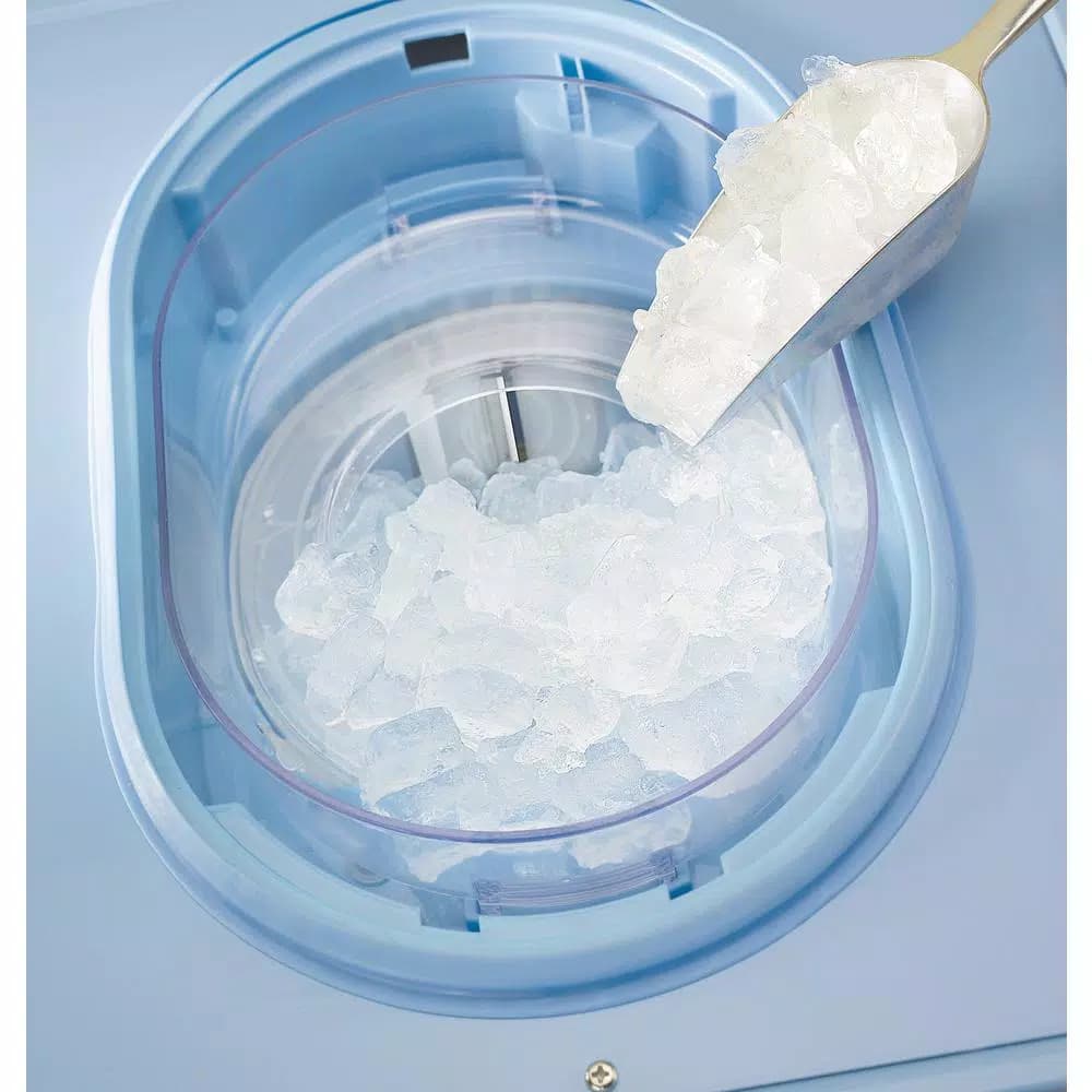 Nostalgia SCC200 Vintage Collection Snow Cone Machine Cart, 53 in., Blue