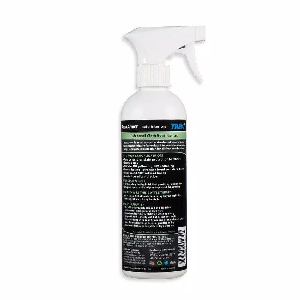 Trek7 Aqua Armor 16 oz. Fabric Stain Protector for Auto Interiors