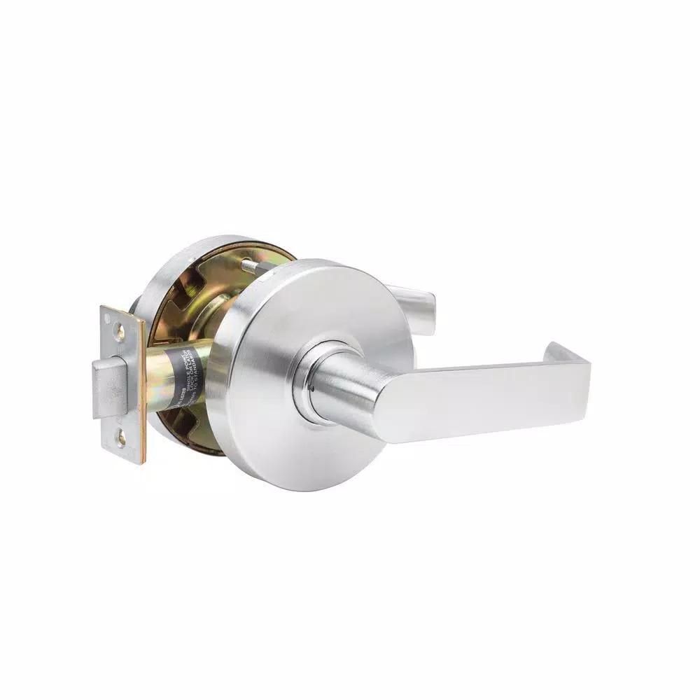 Taco DL-LHV Grade 1 Commercial Passage Lever, Brushed Chrome, ADA Compliant