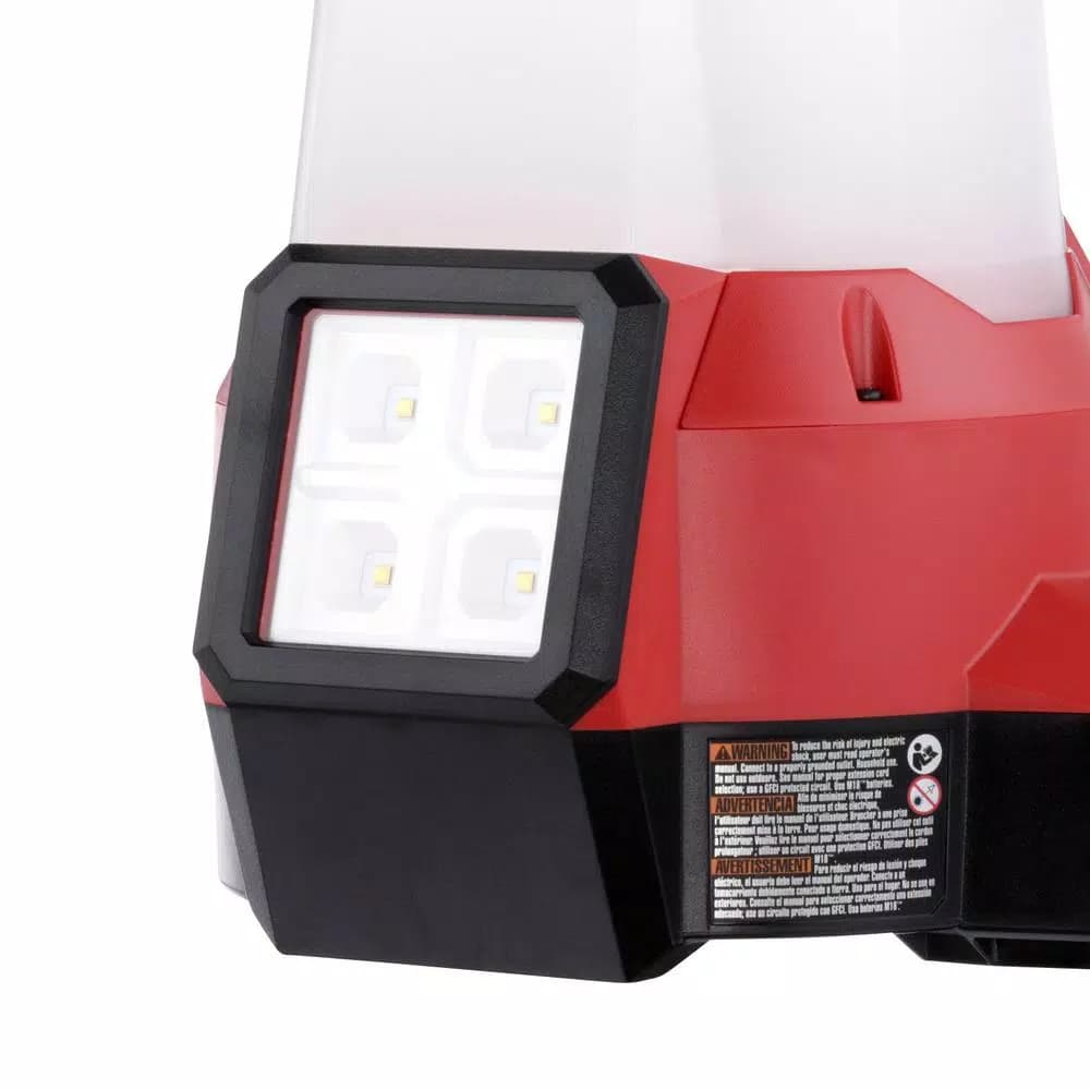 Milwaukee M18 RADIUS Compact Site Light with Flood Mode, 2200 Lumens (Tool-Only)